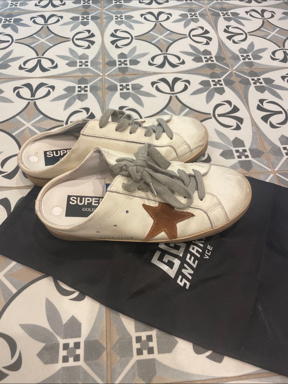 Golden goose mules sneakers size 6 - Picture 3 of 9
